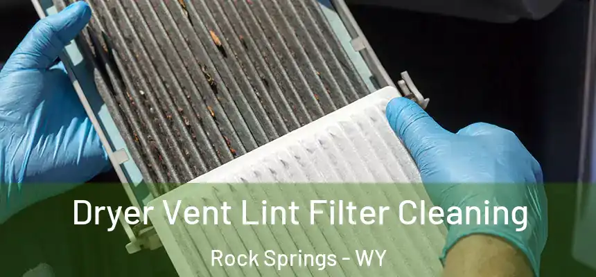 Dryer Vent Lint Filter Cleaning Rock Springs - WY
